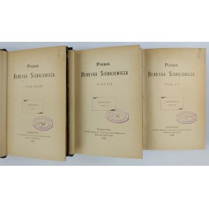 Henryk Sienkiewicz, The Writings of Henryk Sienkiewicz. Krzyzacy