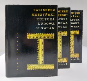 Kazimierz Moszynski, Folk Culture of the Slavs Volume I and Volume II