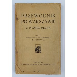 E. Jezierski, Führer durch Warschau mit Stadtplan