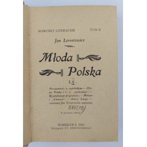 Jan Lorentowicz (Autograf), Młoda Polska Tom I-II