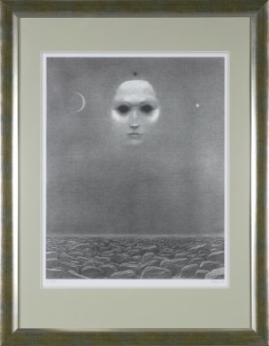 Zdzisław Beksiński, BEZ TYTUŁU, 1973/2003