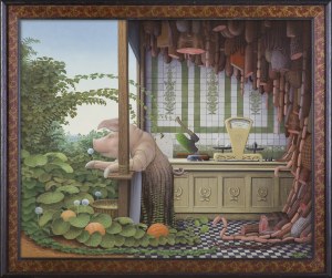 Jacek Yerka, WALKA KARNAWAŁU Z POSTEM, 2007