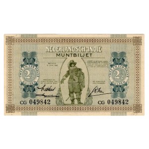 Netherlands Indies 2,5 Gulden 1940