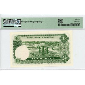 Pakistan 10 Rupees 1972 (ND) PMG 65 EPQ