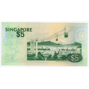 Singapore 5 Dollars 1976 (ND)