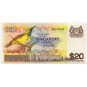 Singapore 20 Dollars 1979 (ND)