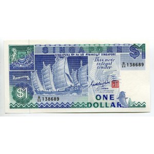 Singapore 1 Dollar 1987 (ND)