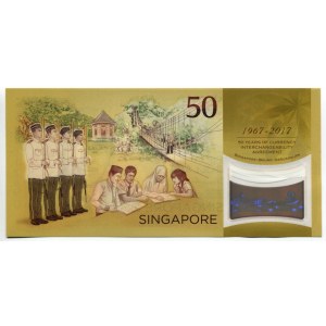 Singapore 50 Dollars 2017