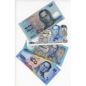 Thailand 4 x 50 Baht 1985 - 2016