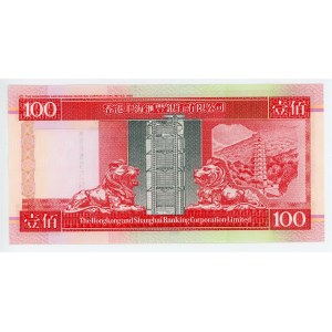 Hong Kong 100 Dollars 2002