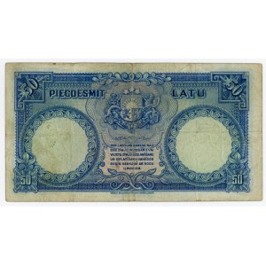 Latvia 50 Latu 1934