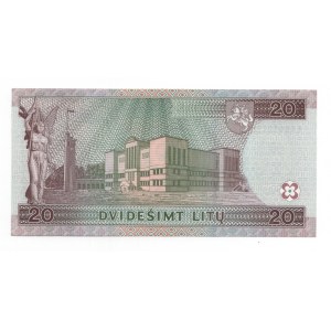 Lithuania 20 Litu 1997