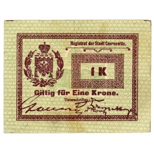 Russia - Ukraine Czernowitz 1 Krone 1914 (ND)