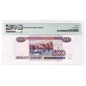 Russian Federation 500 Roubles 1997 2001 PMG 66 EPQ