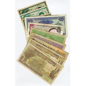 World Lot of 10 Banknotes 1939 - 1970