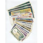 World Lot of 42 Banknotes 1940 - 2007
