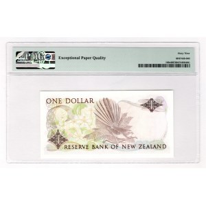 New Zealand 1 Dollar 1981 - 1992 (ND) PMG 69 EPQ