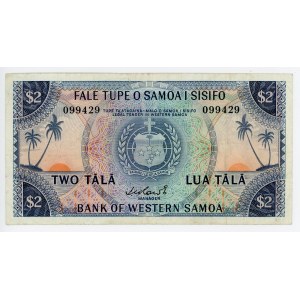 Western Samoa 2 Tala 1967 (ND)