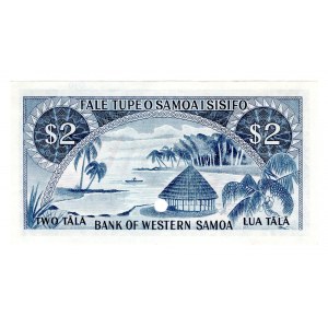 Western Samoa 2 Tala 1967 (ND) Specimen