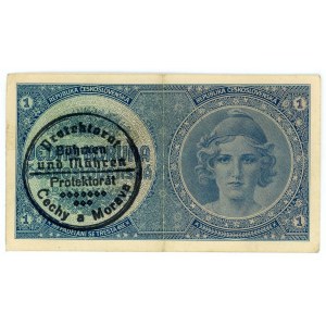 Bohemia & Moravia 1 Koruna 1939 (ND)