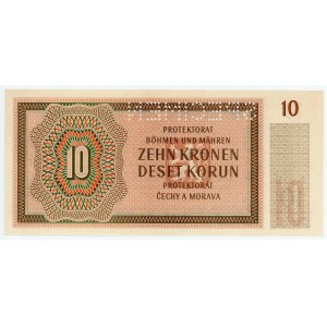 Bohemia & Moravia 10 Korun 1942 Specimen