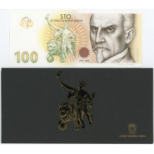 Czech Republic 100 Korun 2019 (2020) 100th Anniversary of the Czechoslovak Crown Series D