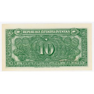 Czechoslovakia 10 Korun 1945 (ND)