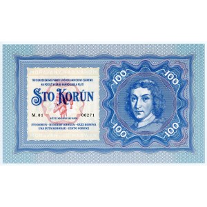 Slovakia 100 Korun 2019 Specimen Moravany nad Váhom