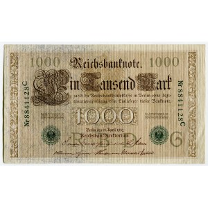 Germany - Empire 1000 Mark 1910