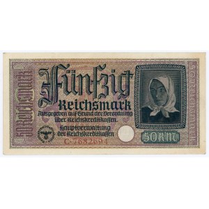 Germany - Third Reich 50 Reichsmark 1940 - 1945 (ND)
