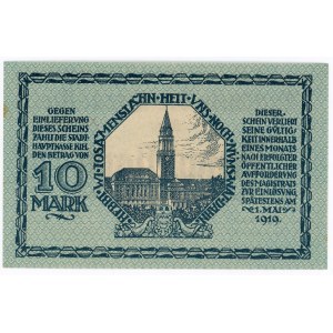 Germany - Weimar Republic Kiel 10 Mark 1918
