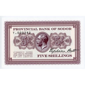 Great Britain 5 Shillings 2016 Specimen Sodor