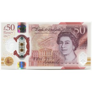 Great Britain 50 Pounds 2021 (ND) Fancy Number