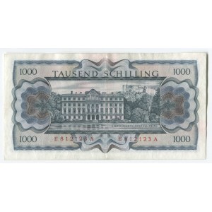 Austria 1000 Schilling 1966
