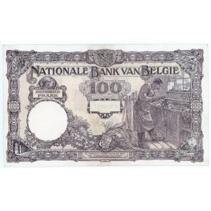 Belgium 100 Francs 1924