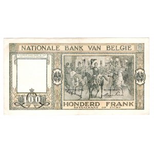 Belgium 100 Francs 1949