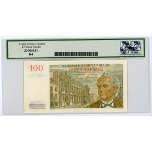 Belgium 100 Francs 1956 LCG 64