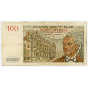 Belgium 100 Francs 1958