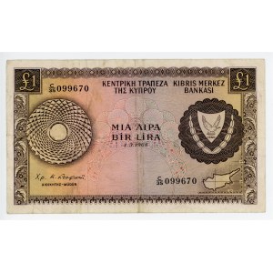 Cyprus 1 Pound 1968