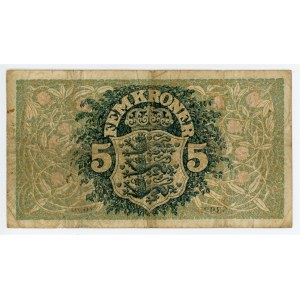 Denmark 5 Kroner 1920