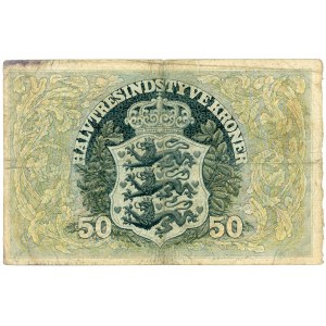 Denmark 50 Kroner 1939