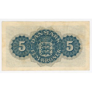 Denmark 5 Kroner 1950