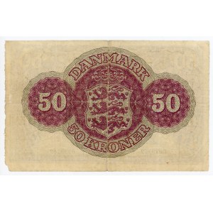 Denmark 50 Kroner 1944