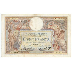 France 100 Francs 1937