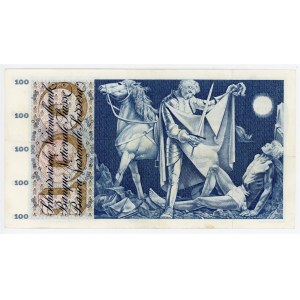 Switzerland 100 Francs 1963