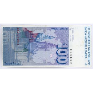 Switzerland 100 Francs 1984