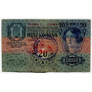 Yugoslavia 20 Kronen 1919 (ND)