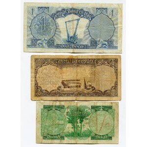 Iraq 1/4 - 1/2 - 1 Dinar 1959