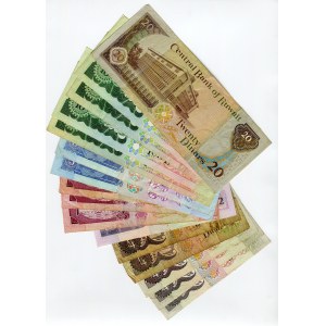 Kuwait Lot of 16 Banknotes 1980 - 1992 (ND)