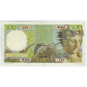 Algeria 500 Francs 1955